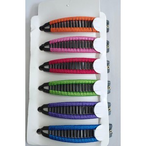 PRESILHA PENTE BANANA - CARTELA COM 6 UNIDADES